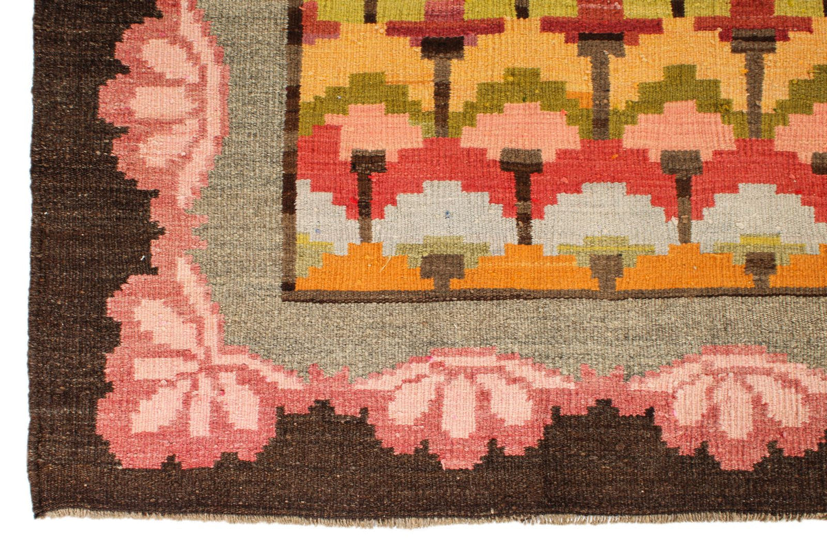 7x10 Multicolor Turkish Tribal Rug