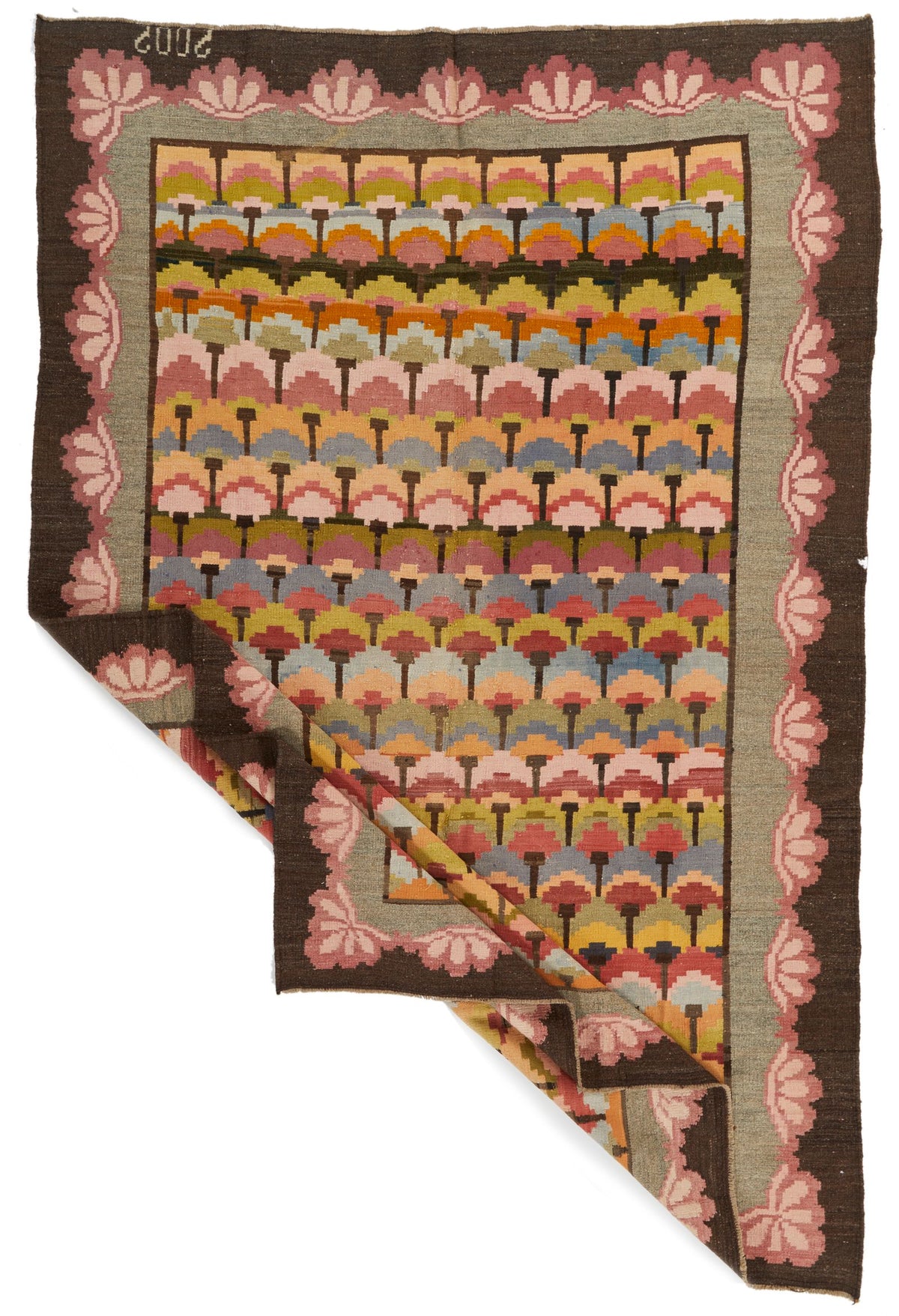 7x10 Multicolor Turkish Tribal Rug
