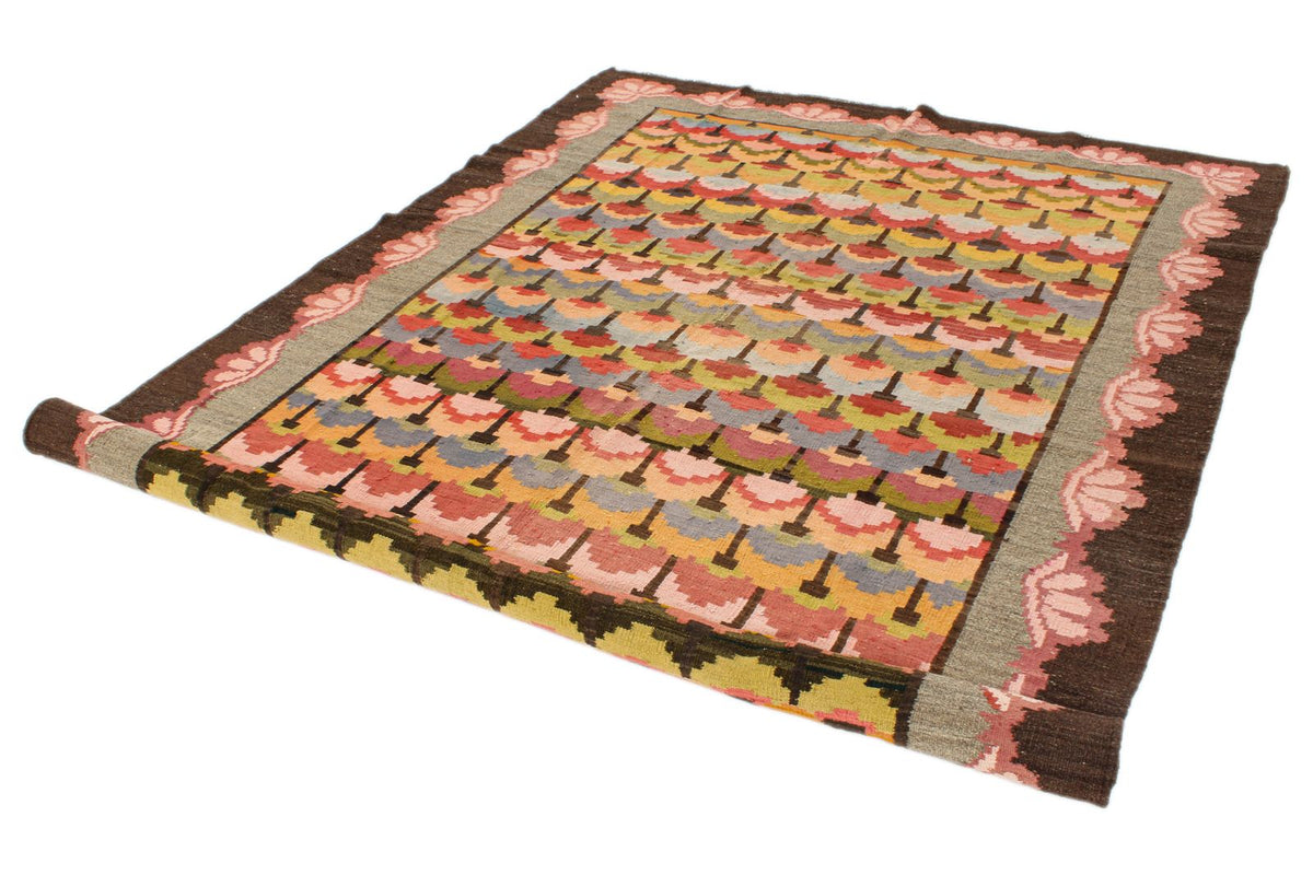 7x10 Multicolor Turkish Tribal Rug