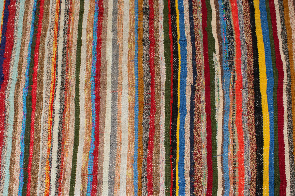 5x12 Multicolor Turkish Tribal Runner