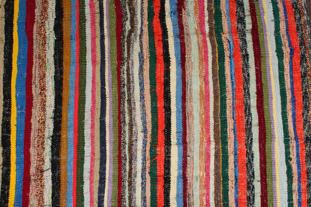 5x12 Multicolor Turkish Tribal Runner