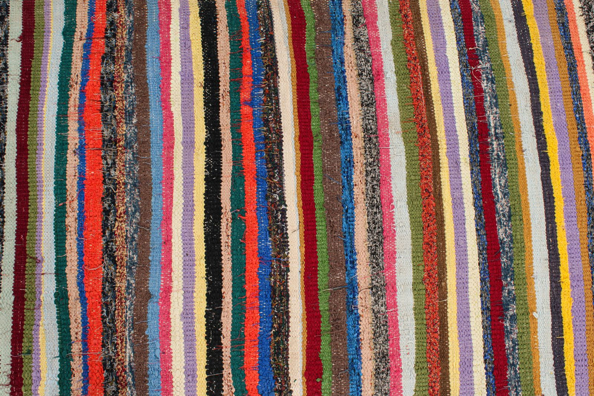 5x12 Multicolor Turkish Tribal Runner