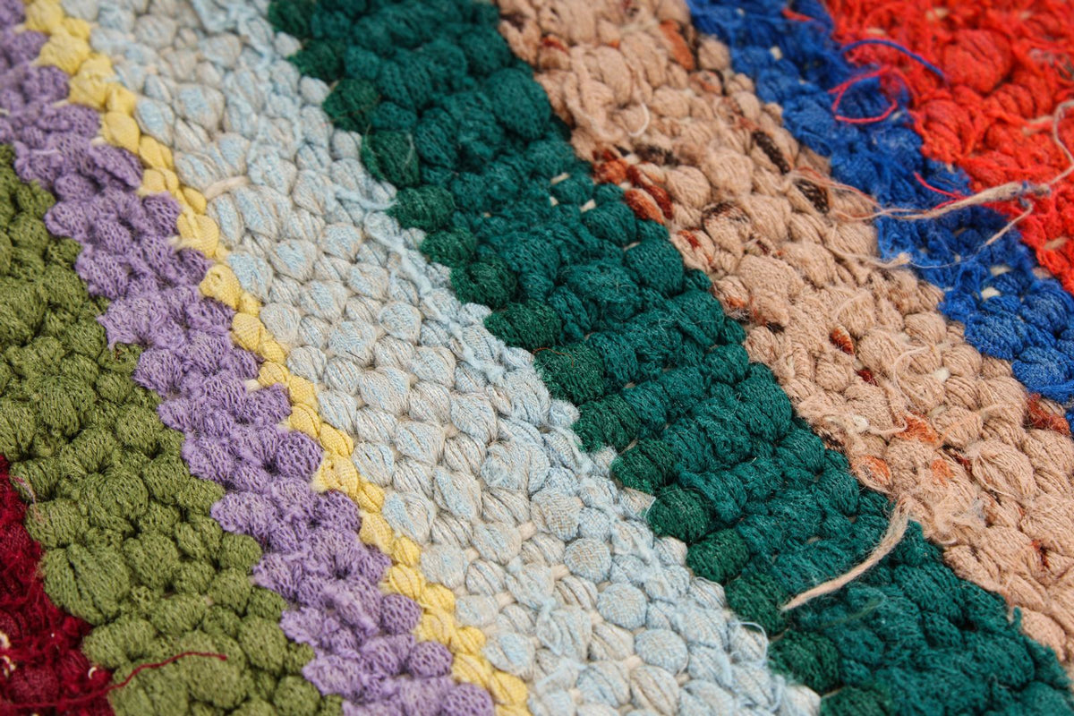 5x12 Multicolor Turkish Tribal Runner