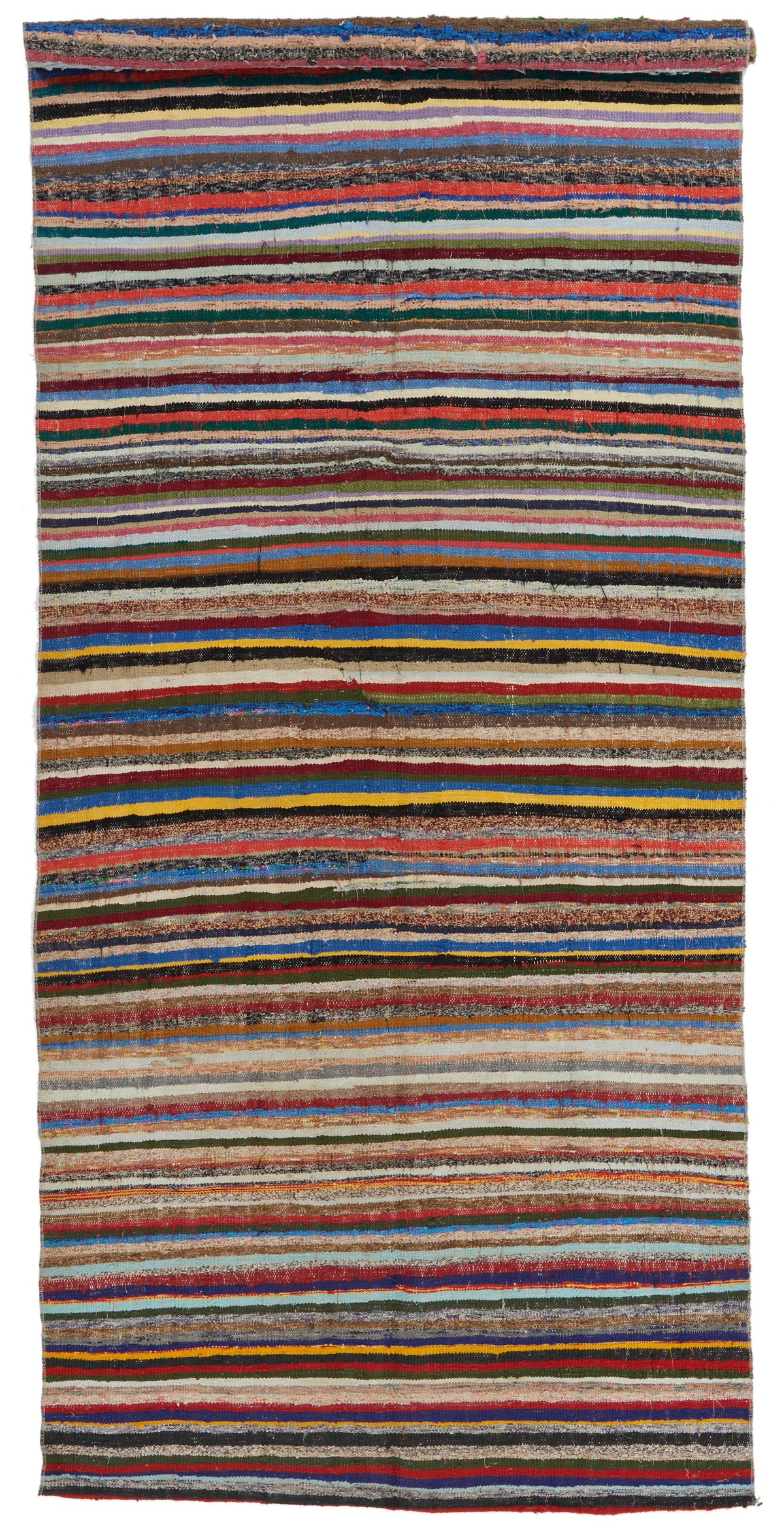 5x12 Multicolor Turkish Tribal Runner