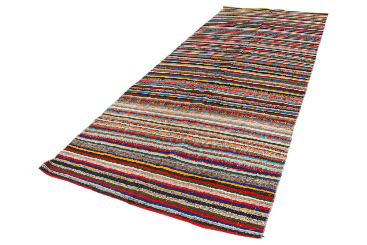5x12 Multicolor Turkish Tribal Runner