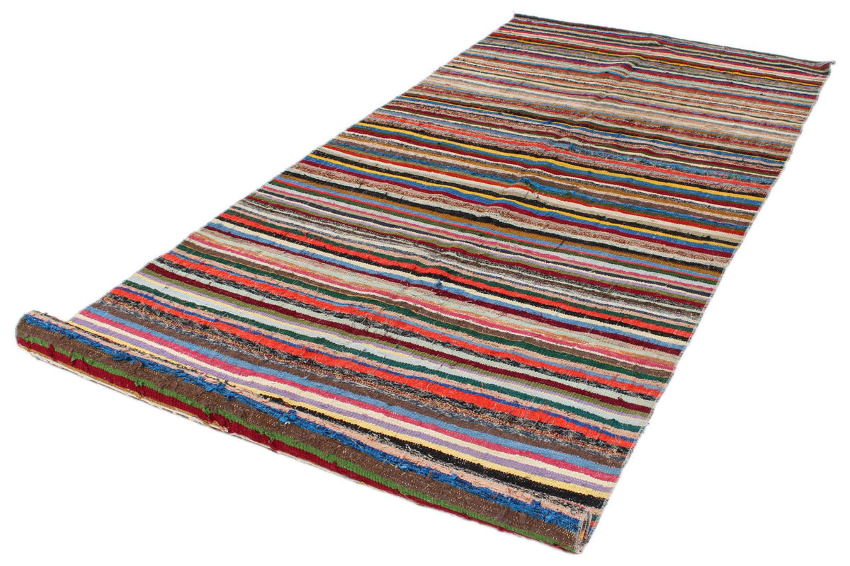 5x12 Multicolor Turkish Tribal Runner