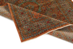 4x6 Brown and Multicolor Turkish Tribal Rug