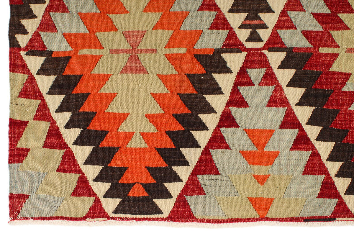 6x11 Multicolor Turkish Tribal Rug