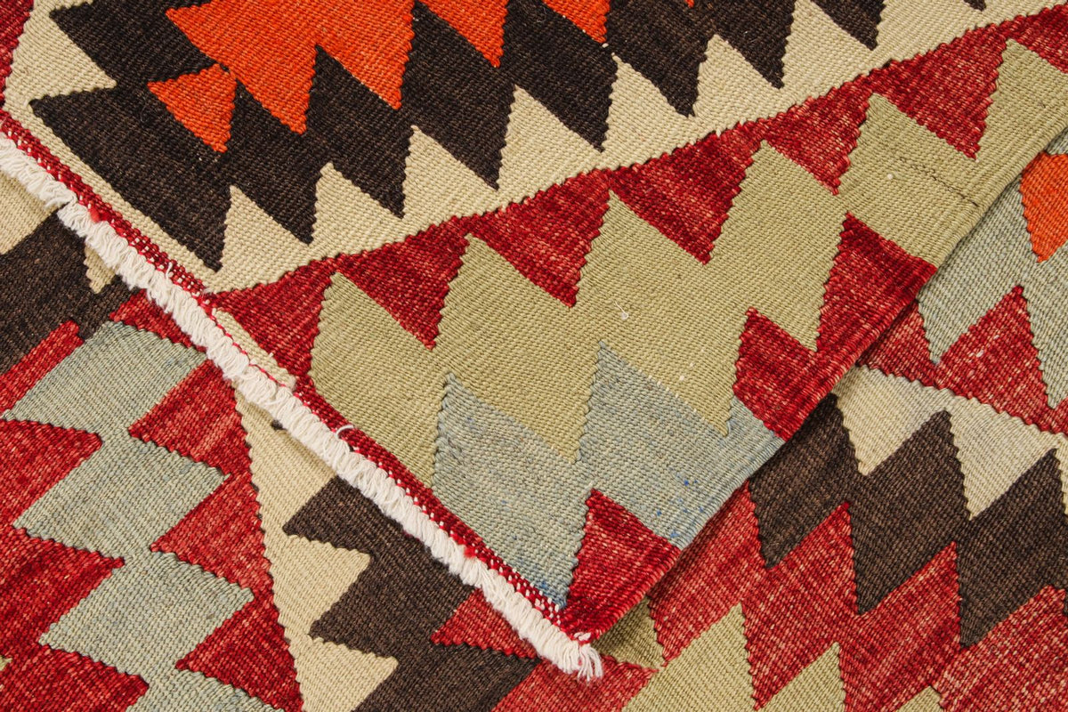 6x11 Multicolor Turkish Tribal Rug