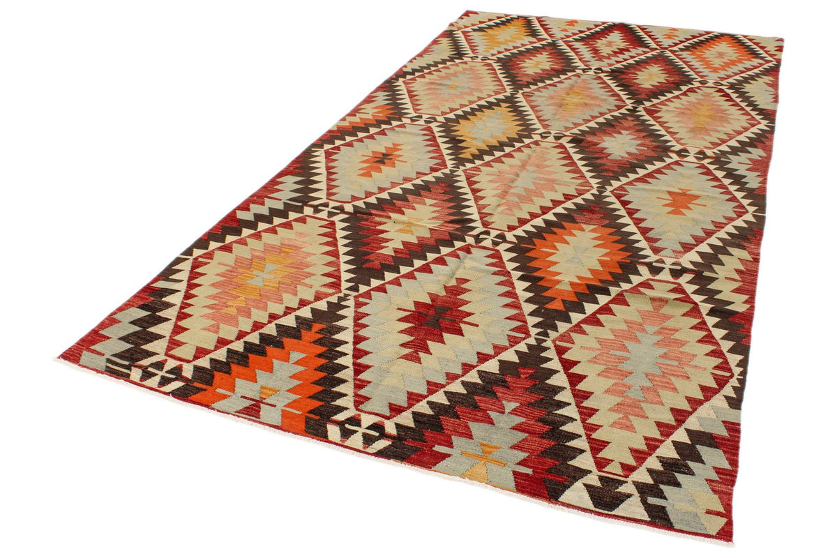 6x11 Multicolor Turkish Tribal Rug