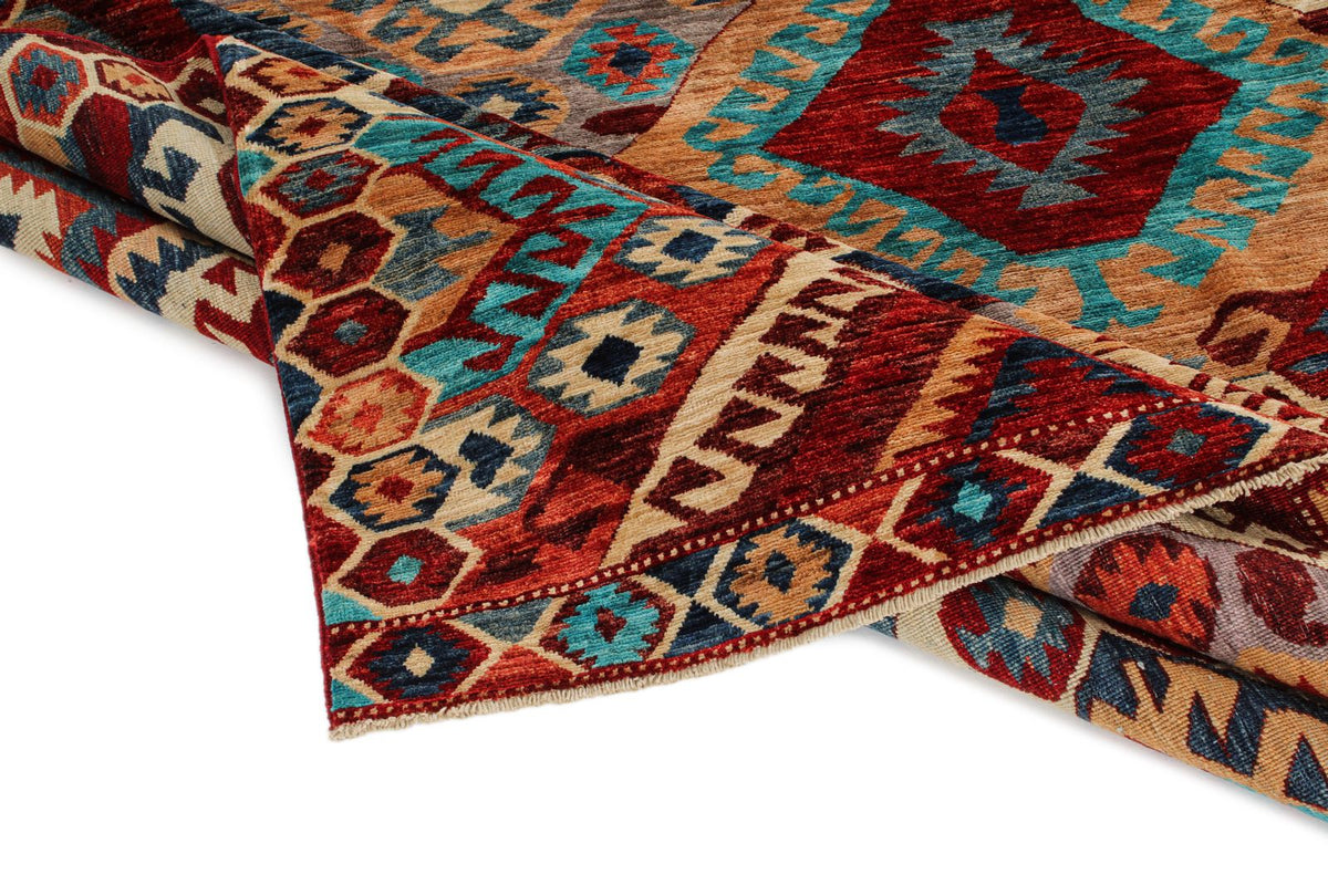 8x10 Multicolor Anatolian Traditional Rug