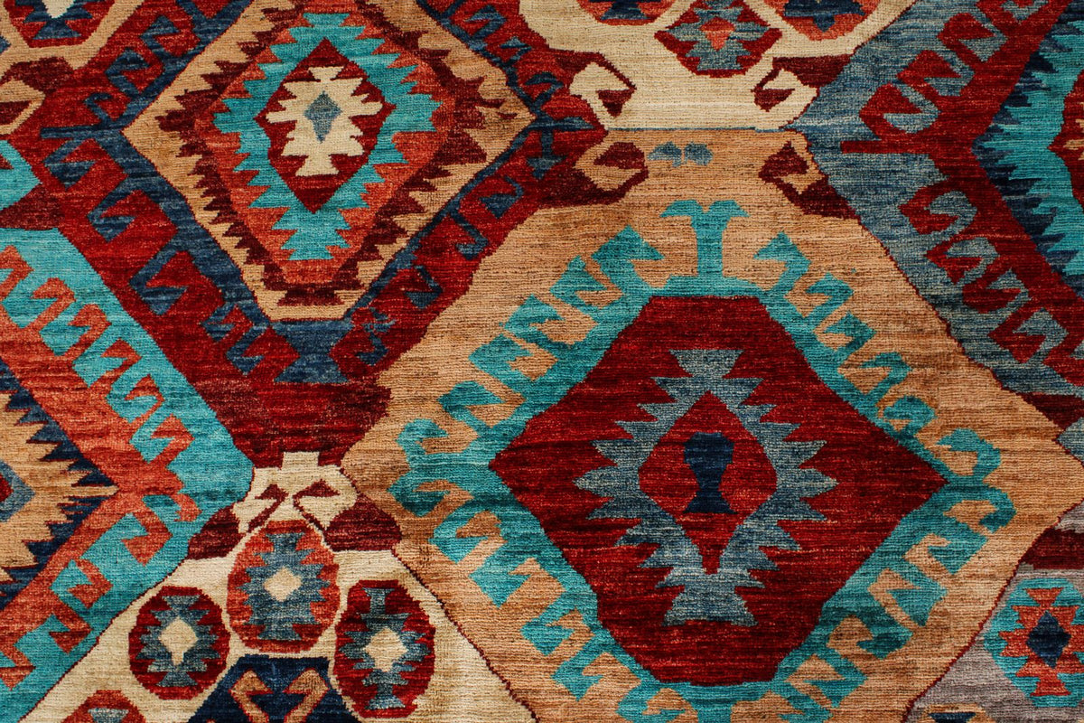 8x10 Multicolor Anatolian Traditional Rug