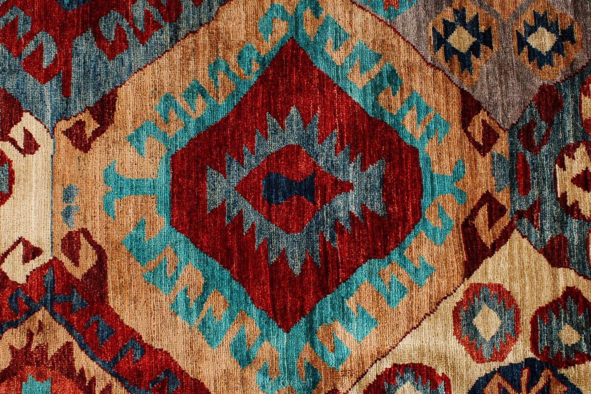 8x10 Multicolor Anatolian Traditional Rug