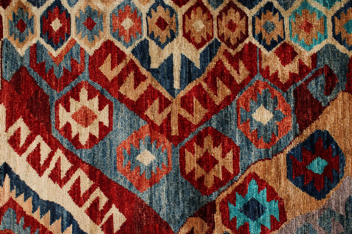 8x10 Multicolor Anatolian Traditional Rug