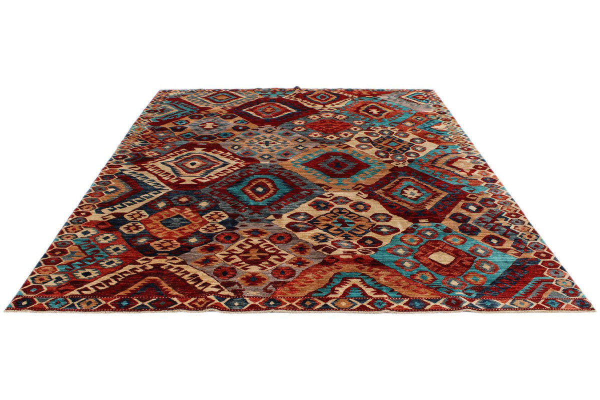 8x10 Multicolor Anatolian Traditional Rug