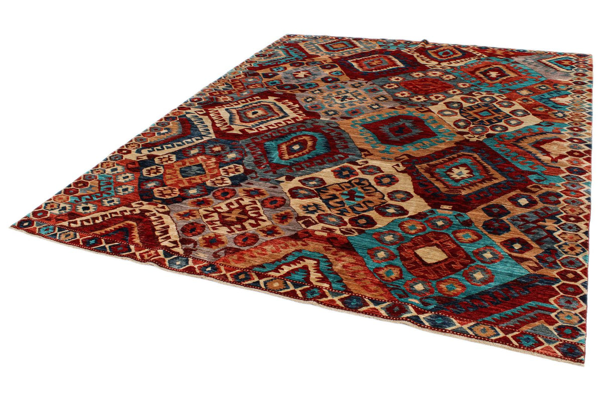 8x10 Multicolor Anatolian Traditional Rug