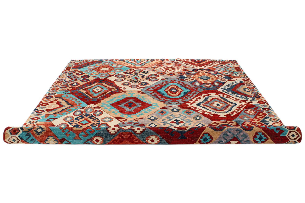 8x10 Multicolor Anatolian Traditional Rug