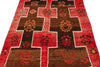 5x12 Brown and Red Anatolian Turkish Tribal Runner