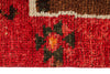 5x12 Brown and Red Anatolian Turkish Tribal Runner