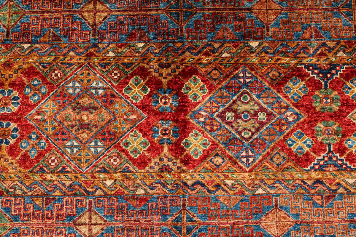 8x10 Multicolor Tribal Rug