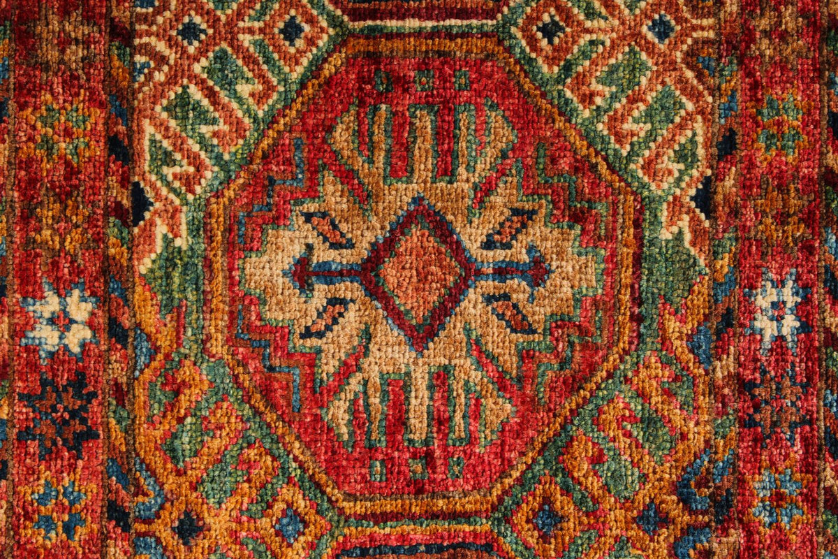 8x10 Multicolor Tribal Rug