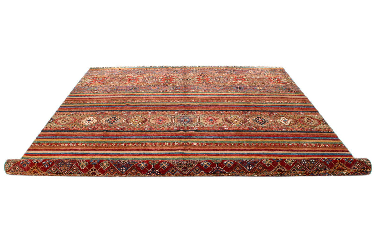 8x10 Multicolor Tribal Rug