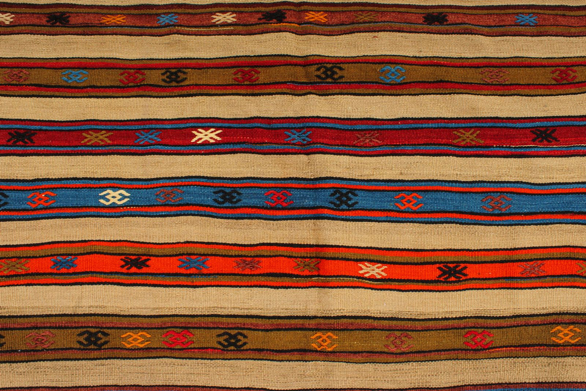 6x8 Multicolor Turkish Tribal Rug