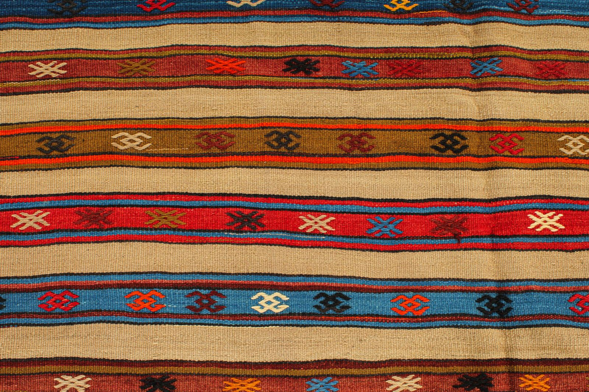 6x8 Multicolor Turkish Tribal Rug