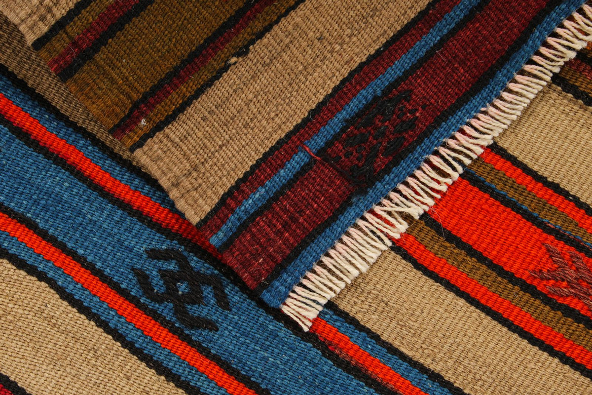 6x8 Multicolor Turkish Tribal Rug