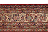 9x12 Red and Ivory Kazak Tribal Rug