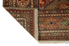 8x10 Brown and Beige Kazak Tribal Rug