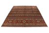 10x13 Multicolor Tribal Rug