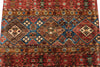 3x13 Blue and Multicolor Tribal Runner
