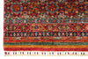 4x6 Red and Multicolor Tribal Rug