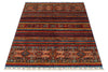 3x5 Multicolor and Multicolor Tribal Rug