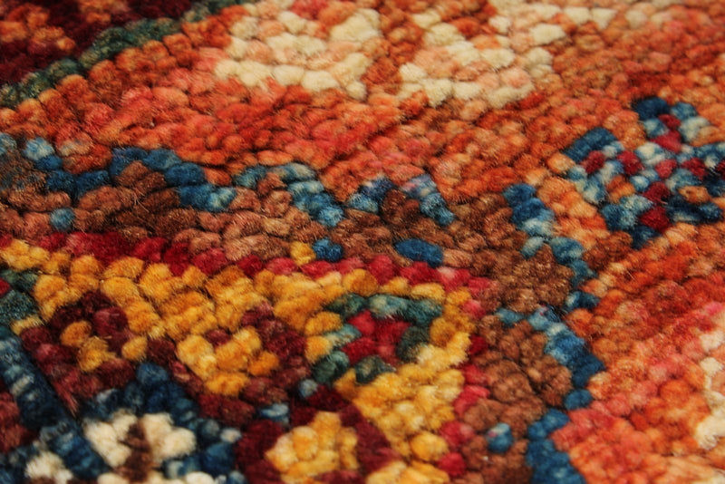 3x5 Multicolor and Multicolor Tribal Rug