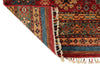 3x10 Red and Multicolor Tribal Runner