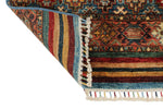 3x12 Blue and Multicolor Tribal Runner