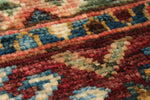 3x12 Blue and Multicolor Tribal Runner