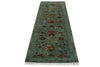 3x9 Blue Turkish Tribal Runner