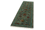 3x9 Blue Turkish Tribal Runner