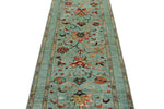 3x9 Blue Turkish Tribal Runner