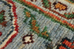 5x7 Gray and Multicolor Turkish Tribal Rug