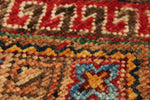3x8 Red and Multicolor Tribal Runner