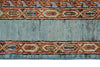 5x7 Multicolor and Blue Turkish Tribal Rug