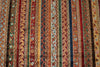 5x7 Multicolor and Blue Turkish Tribal Rug