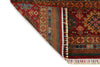 7x10 Multicolor and Red Tribal Rug