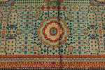 9x12 Blue and Navy Turkish Tribal Rug