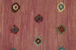 9x12 Pink and Green Turkish Tribal Rug