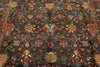 8x11 Gray and Multicolor Turkish Tribal Rug